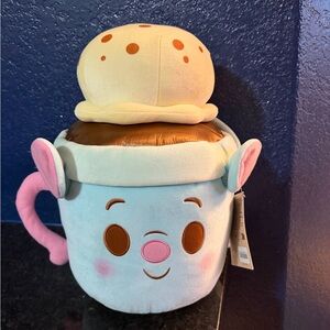 Disney Munchlings Dynamic Duos Remy French Hot Chocolate Plush Plush 15” Limited